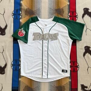 Fort Wayne Tincaps MiLB Baseball Jersey Button Up Embroidered Size Large Adult